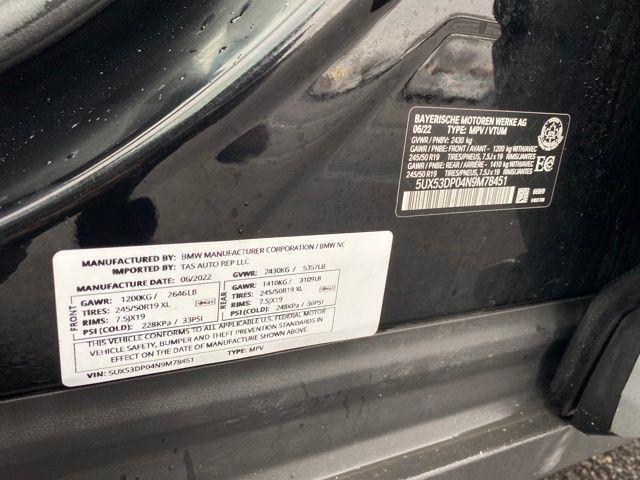 BMW X3 sDrive30i 2022