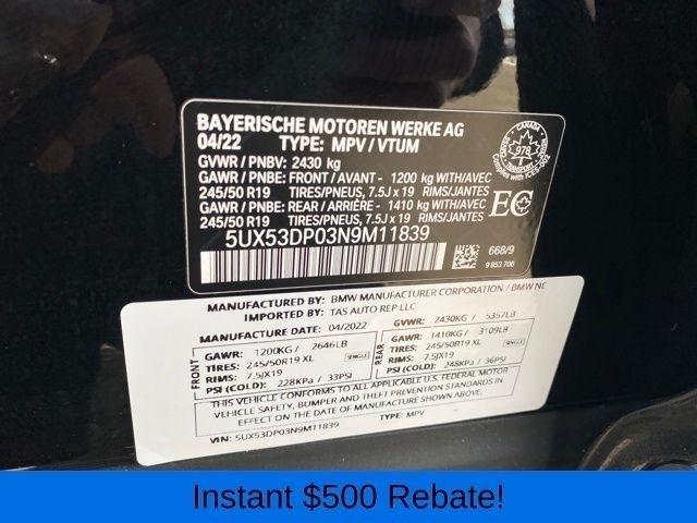 BMW X3 sDrive30i 2022