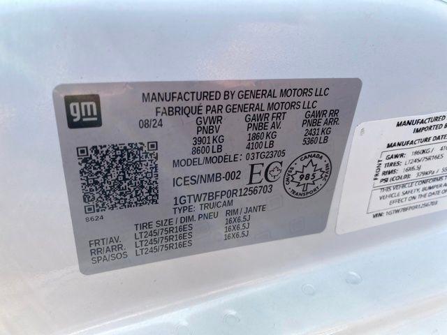 GMC Savana G2500 Extended Cargo 2024