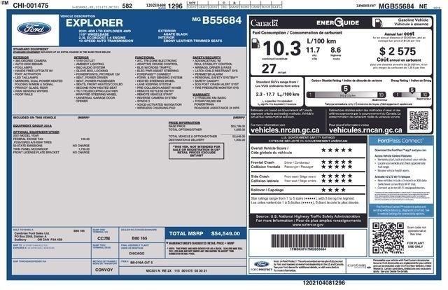 Ford Explorer Limited AWD 2021