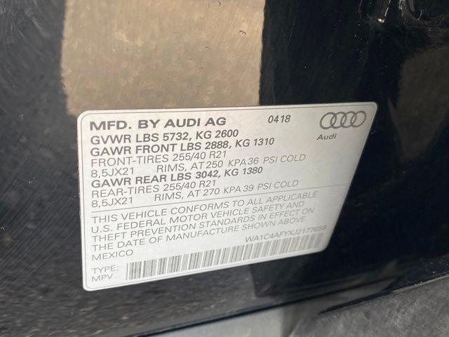 Audi SQ5 3.0T Prestige quattro 2018