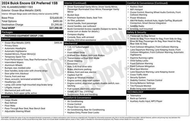 Buick Encore GX Preferred 2024