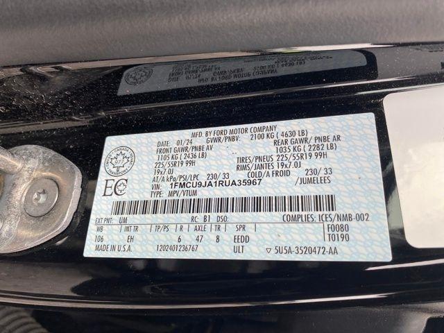 Ford Escape Platinum AWD 2024