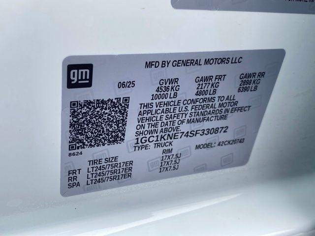 Chevrolet Silverado 2500HD LT Crew Cab Long Box 4WD 2025