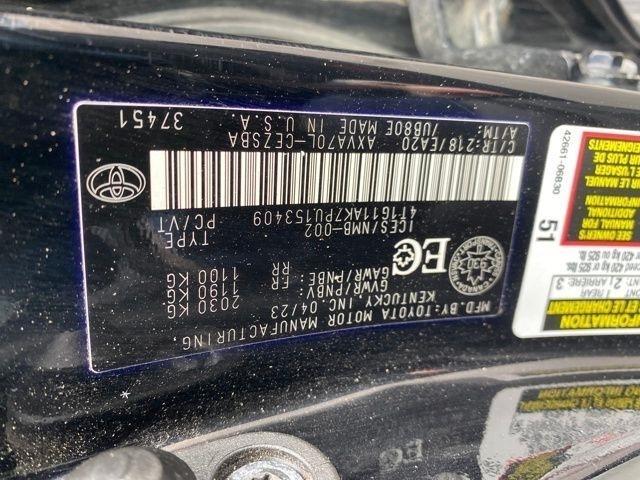 Toyota Camry SE 2023