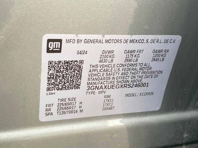 Chevrolet Equinox LT AWD 2024