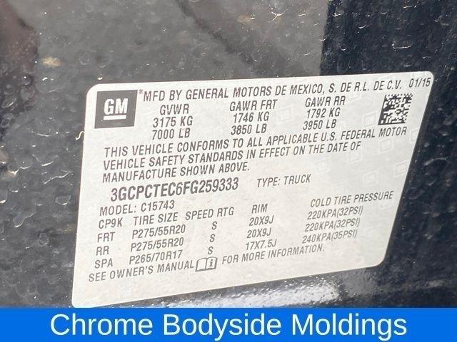 Chevrolet Silverado 1500 High Country Crew Cab 2WD 2015