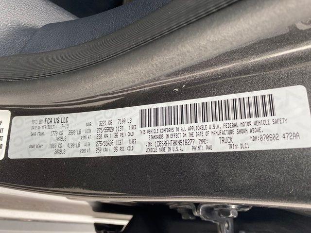 RAM 1500 Limited Crew Cab SWB 4WD 2019