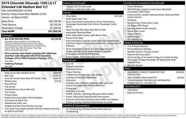 Chevrolet Silverado 1500 Work Truck Double Cab 4WD 2019