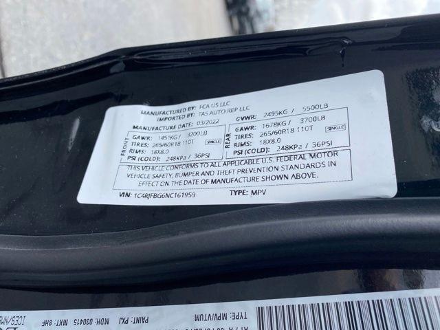 Jeep Grand Cherokee WK Limited 4WD 2022