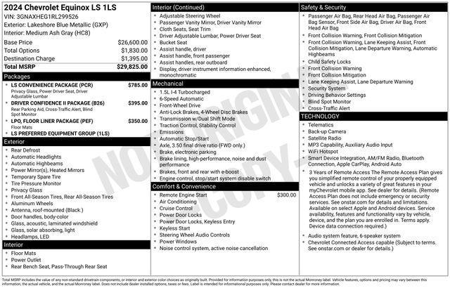 Chevrolet Equinox LS 2WD 2024