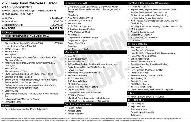 Jeep Grand Cherokee L Laredo 2023