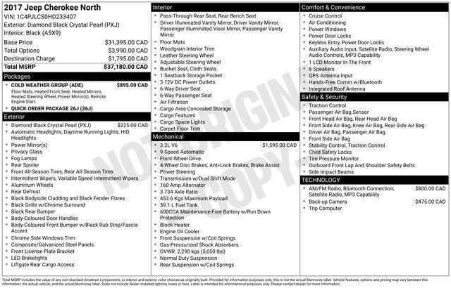 Jeep Cherokee Latitude FWD 2017