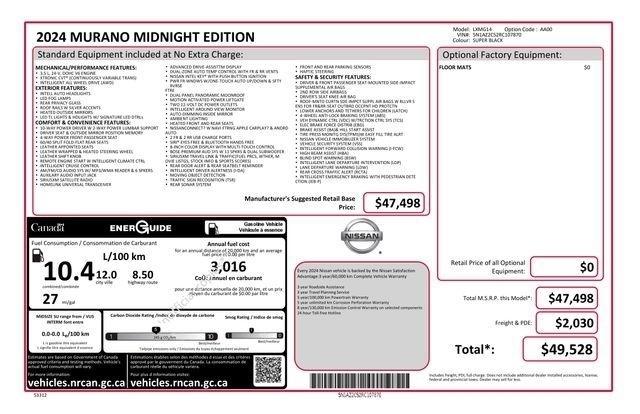 Nissan Murano SL AWD 2024