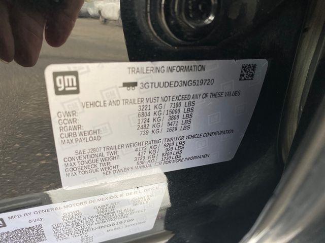 GMC Sierra 1500 SLT Crew Cab 4WD 2022