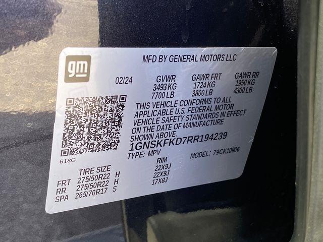 Chevrolet Suburban Premier 4WD 2024