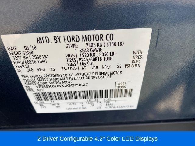 Ford Explorer XLT 4WD 2018