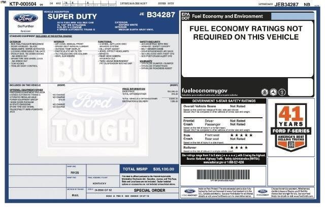 Ford F-250 SD XL 2WD 2018