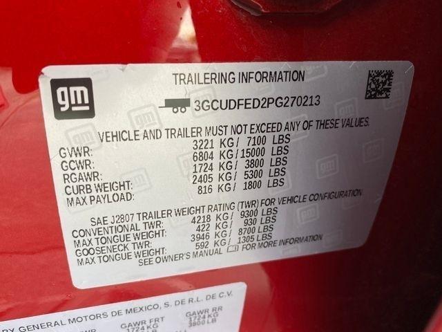 Chevrolet Silverado 1500 Trail Boss LT Crew Cab 4WD 2023