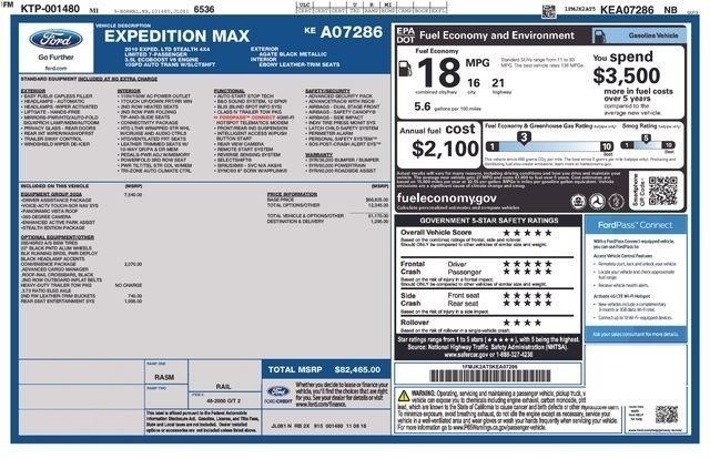 Ford Expedition MAX Limited 4WD 2019