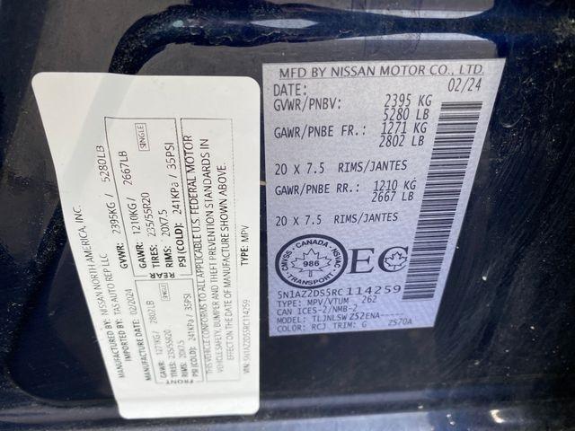 Nissan Murano Platinum AWD 2024