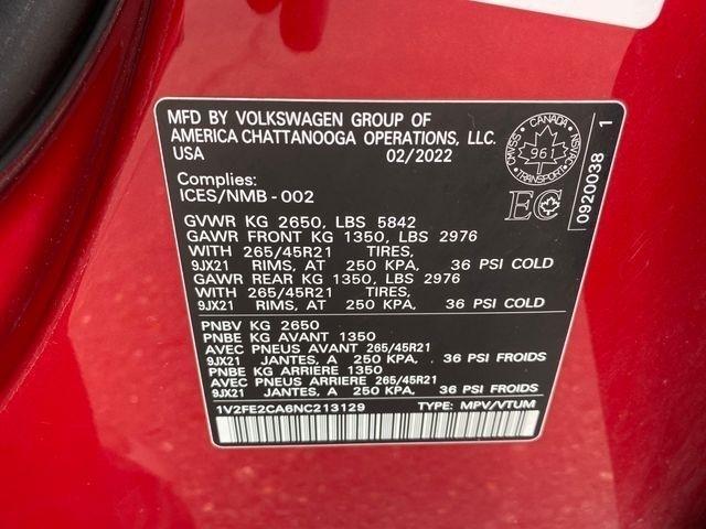 Volkswagen Atlas Cross Sport V6 SEL Premium R-Line 4MOTION 2022