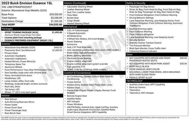 Buick Envision Essense AWD 2023