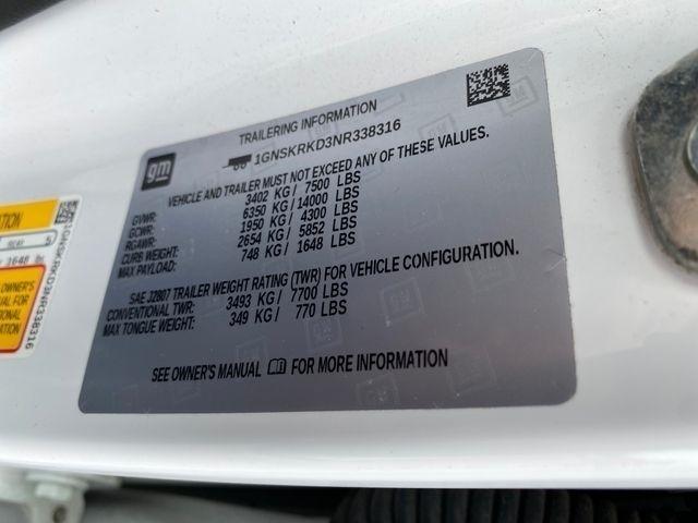 Chevrolet Tahoe RST 4WD 2022