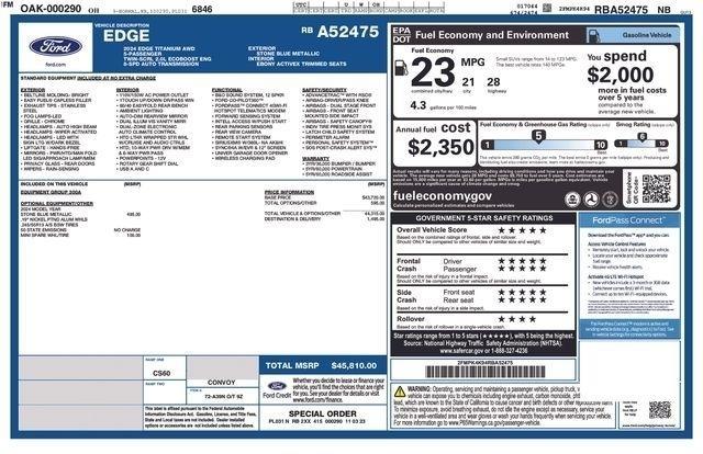 Ford Edge Titanium 2024