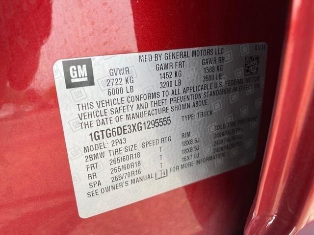 GMC Canyon SLT Crew Cab 4WD Short Box 2016