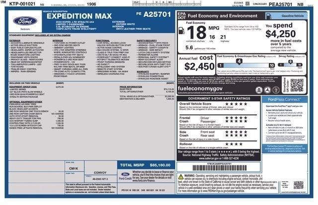 Ford Expedition MAX Limited 4WD 2023