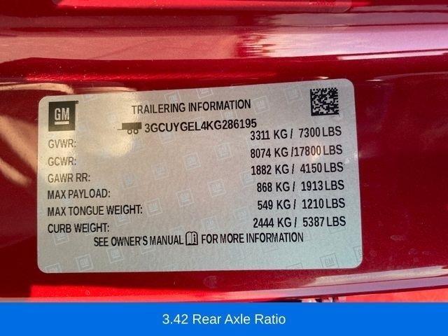 Chevrolet Silverado 1500 LTZ Crew Cab 4WD 2019