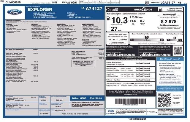 Ford Explorer XLT AWD 2020