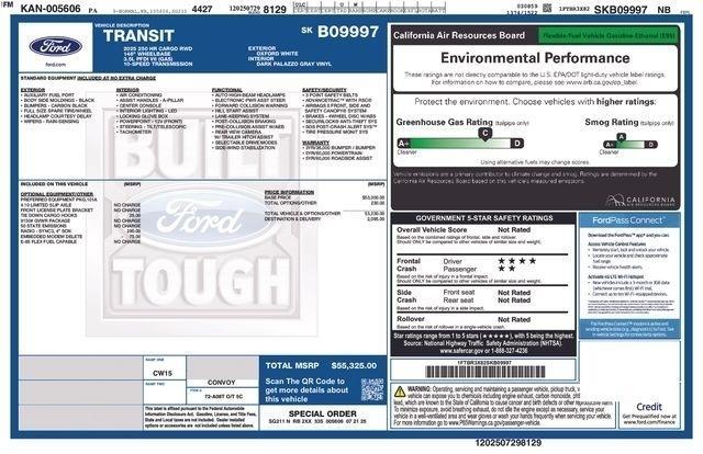 Ford Transit 250 Van High Roof w/Sliding Pass. 148-in. WB EL 2025