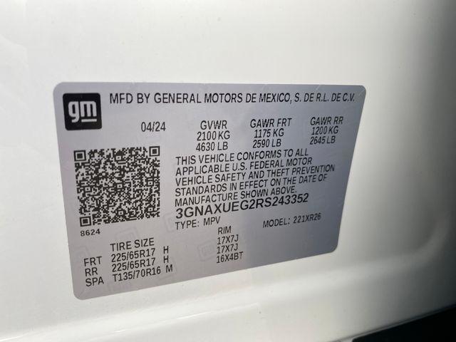 Chevrolet Equinox LT AWD 2024