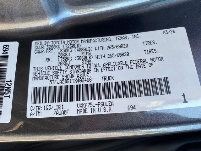 Toyota Tundra Limited CrewMax 4WD 2026
