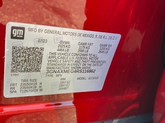 Chevrolet Equinox RS 2024
