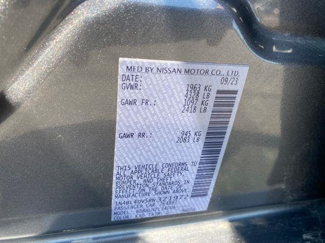 Nissan Altima 2.5 SV 2024