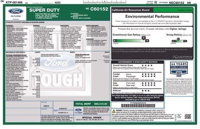 Ford F-250 SD Lariat Crew Cab 4WD 2022