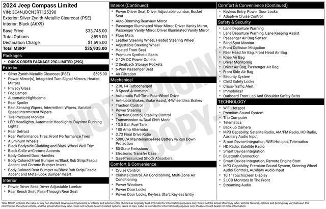 Jeep Compass Limited 2024