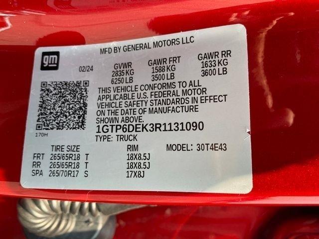 GMC Canyon AT4 Crew Cab 4WD 2024