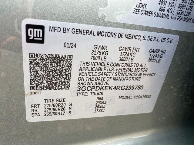 Chevrolet Silverado 1500 LT-L Crew Cab 4WD 2024