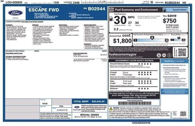 Ford Escape Active 2024