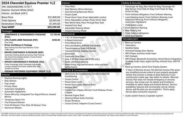 Chevrolet Equinox Premier 2024