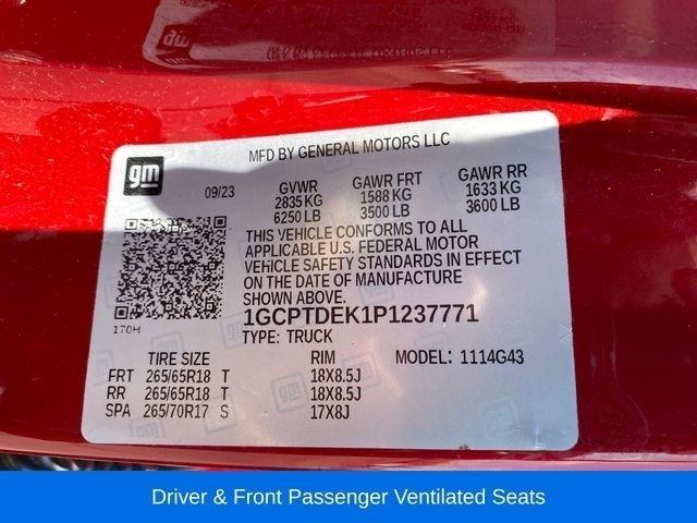 Chevrolet Colorado Z71 Crew Cab 4WD 2023