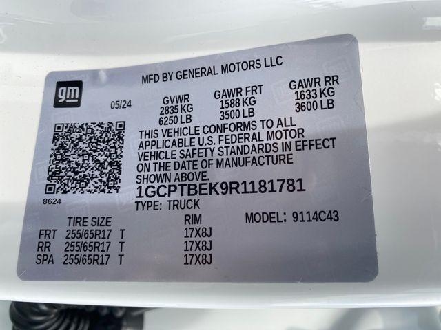 Chevrolet Colorado Work Truck Crew Cab 4WD 2024