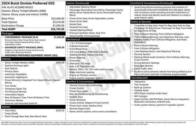 Buick Envista Preferred 2024
