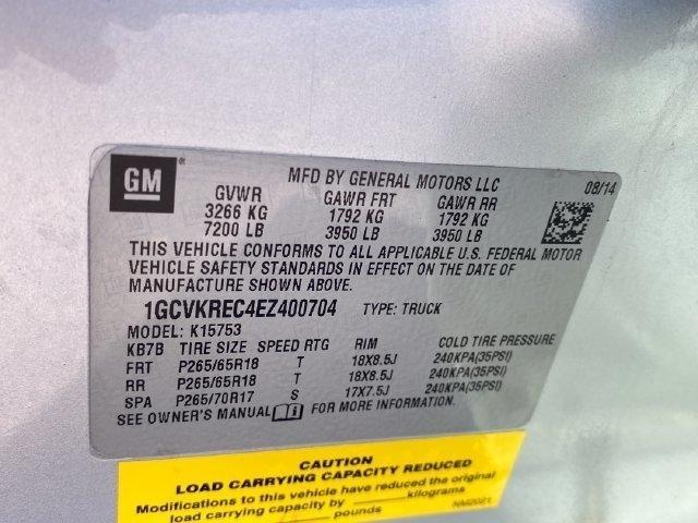 Chevrolet Silverado 1500 2LT Double Cab 4WD 2014