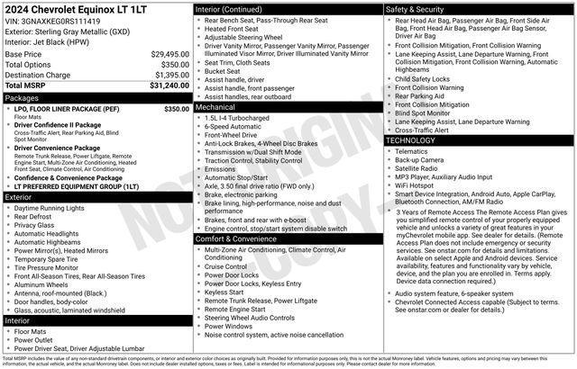 Chevrolet Equinox LT 2WD 2024