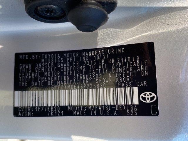 Toyota Corolla LE 2025
